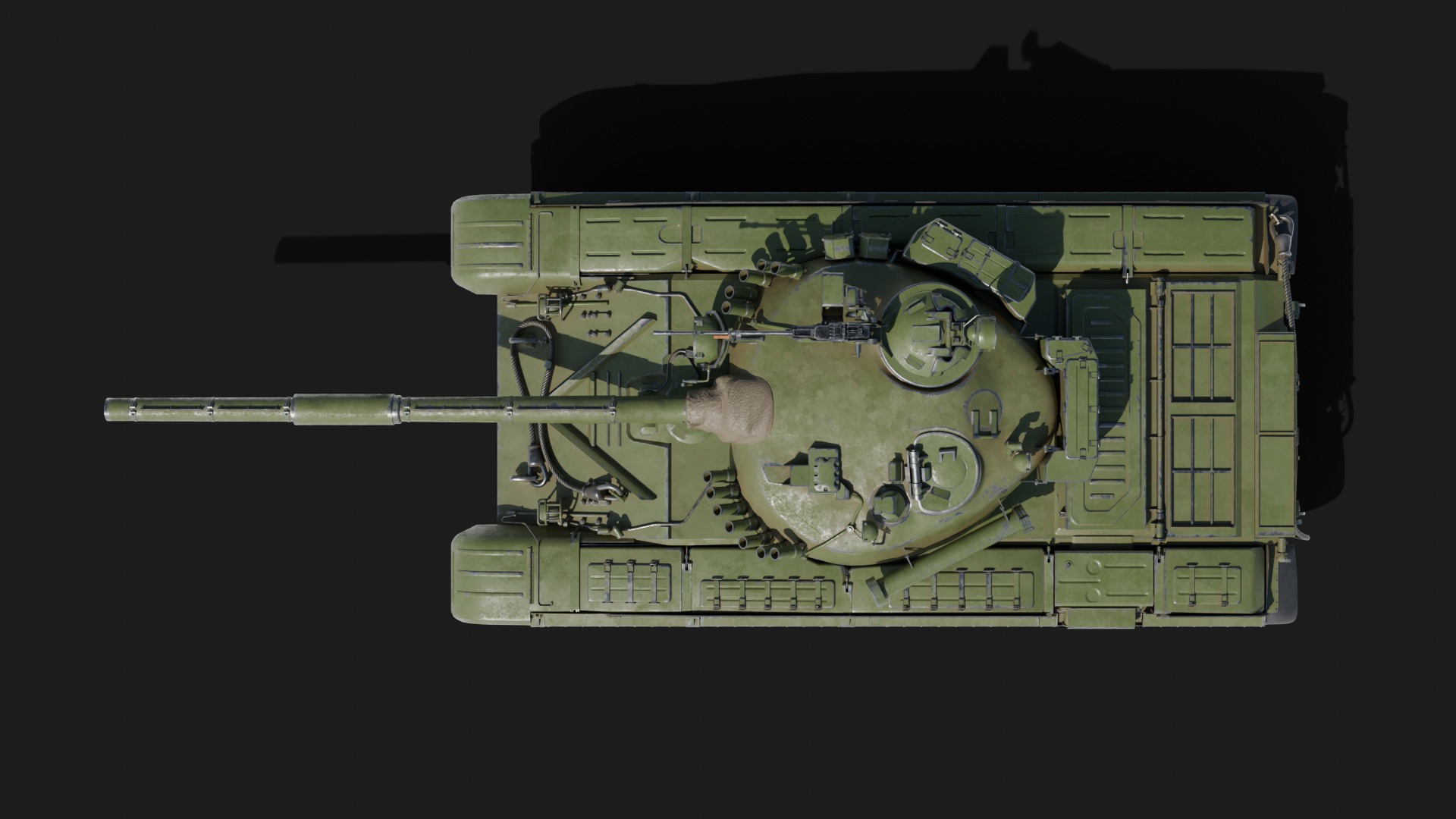 T-72A 3D model_4