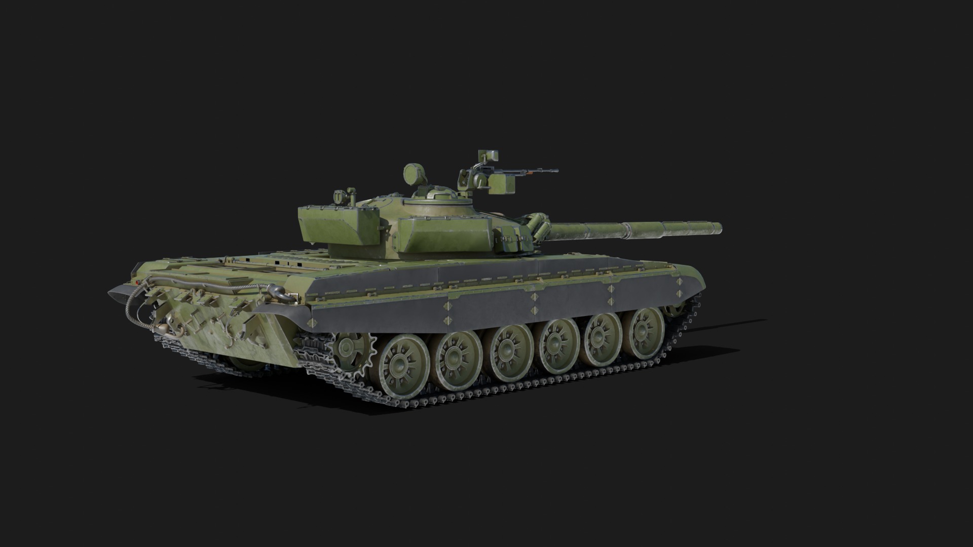 T-72A 3D model_1