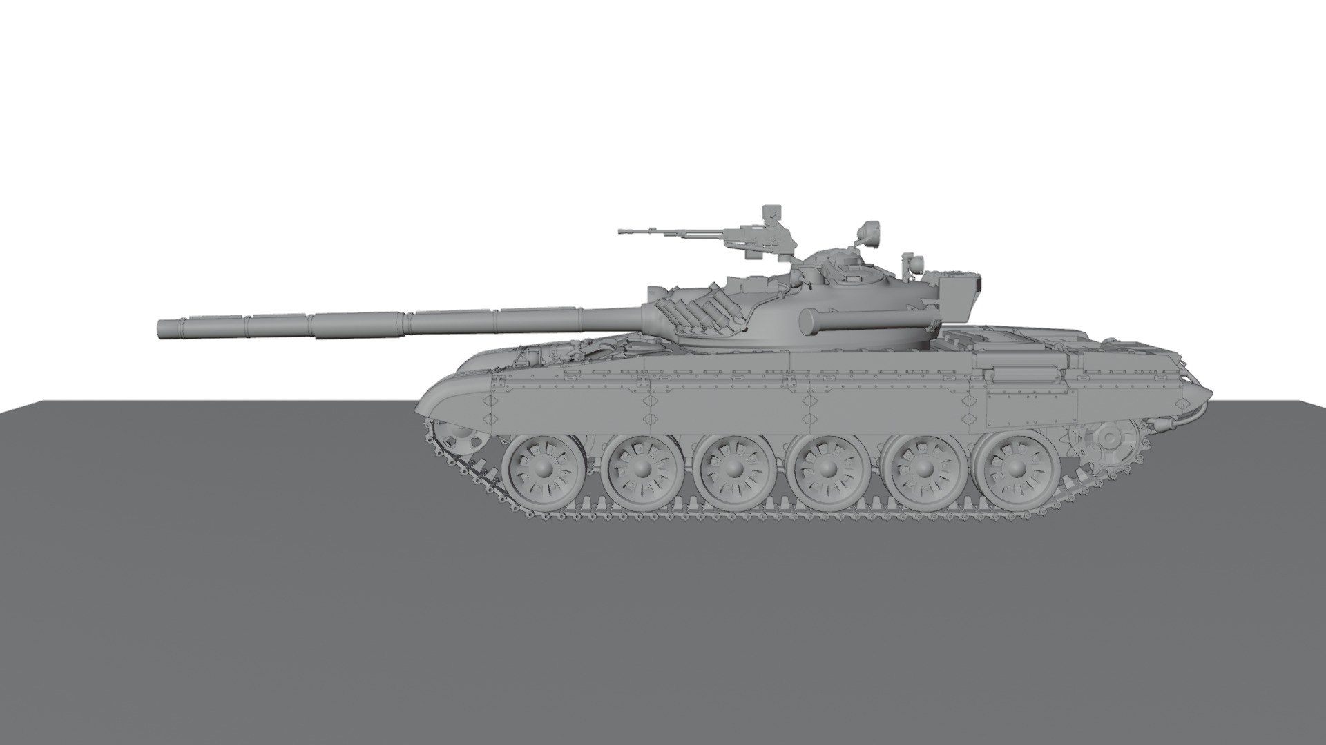 T-72A 3D model_5
