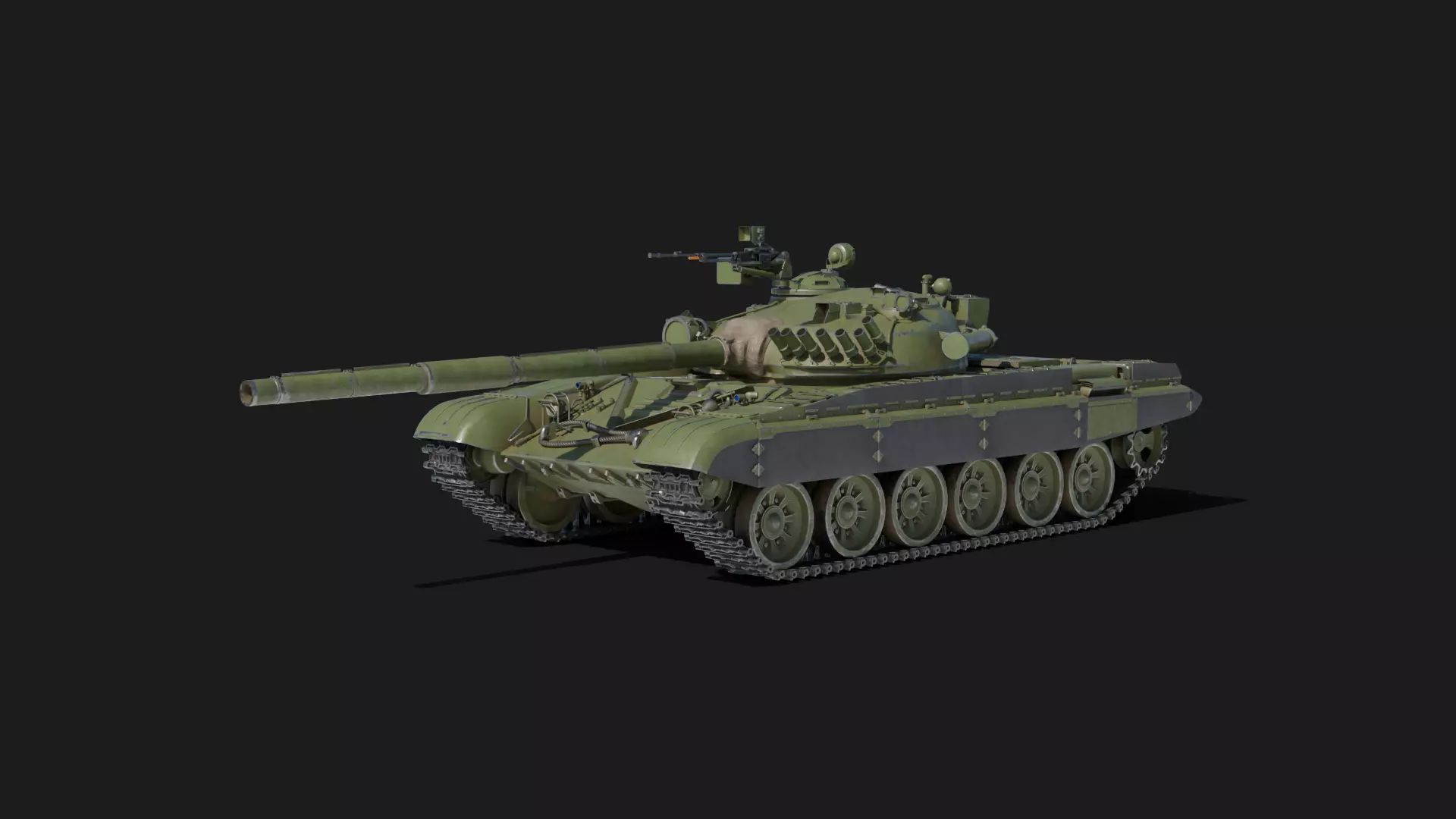 T-72A 3D model_0