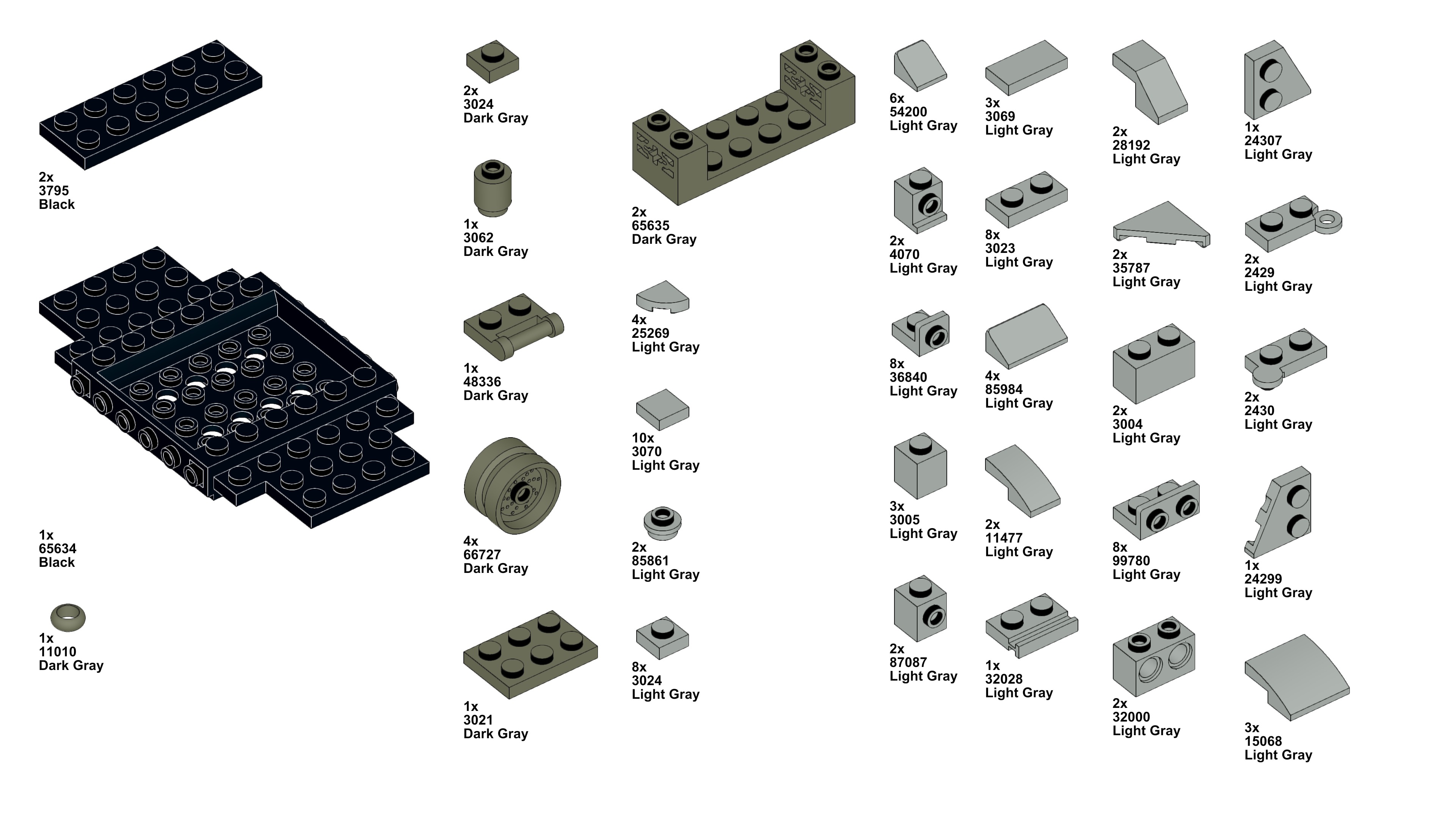 MocBricks3D - Lego Nissan Skyline GT-R R34 3D print model_7