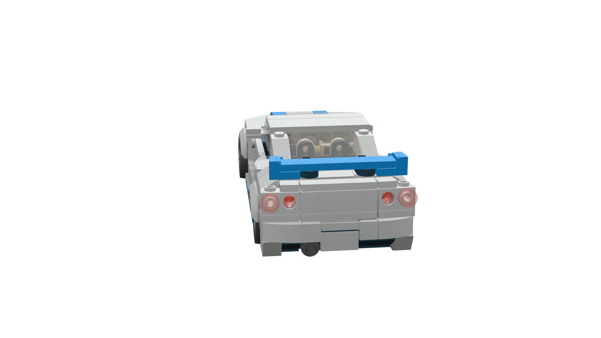 MocBricks3D - Lego Nissan Skyline GT-R R34 3D print model_36