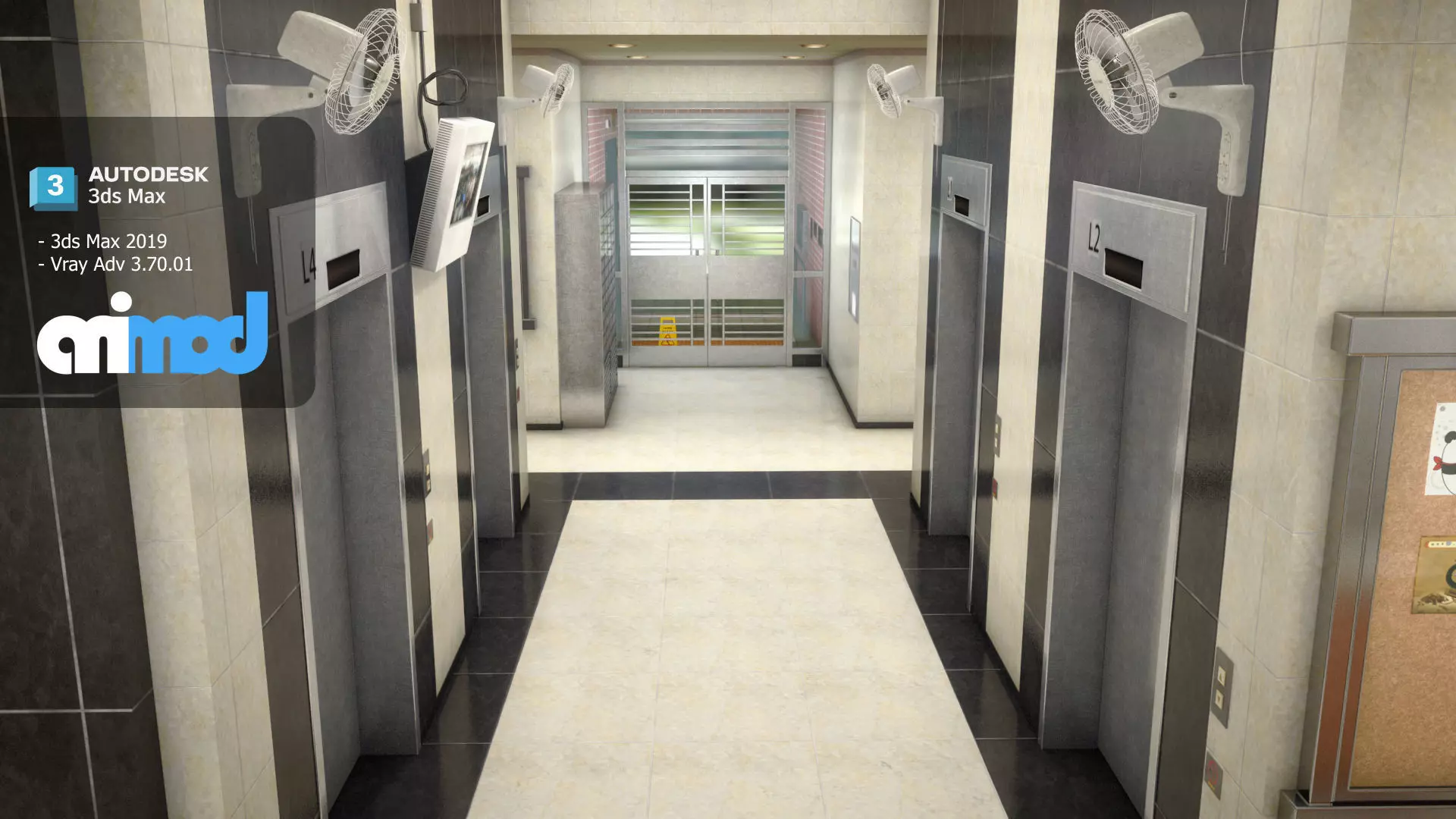 Hk Public Housing Corridor 003 3D model_0