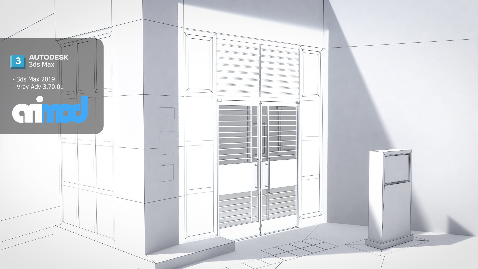 Hk Public Housing Corridor 004 3D model_9