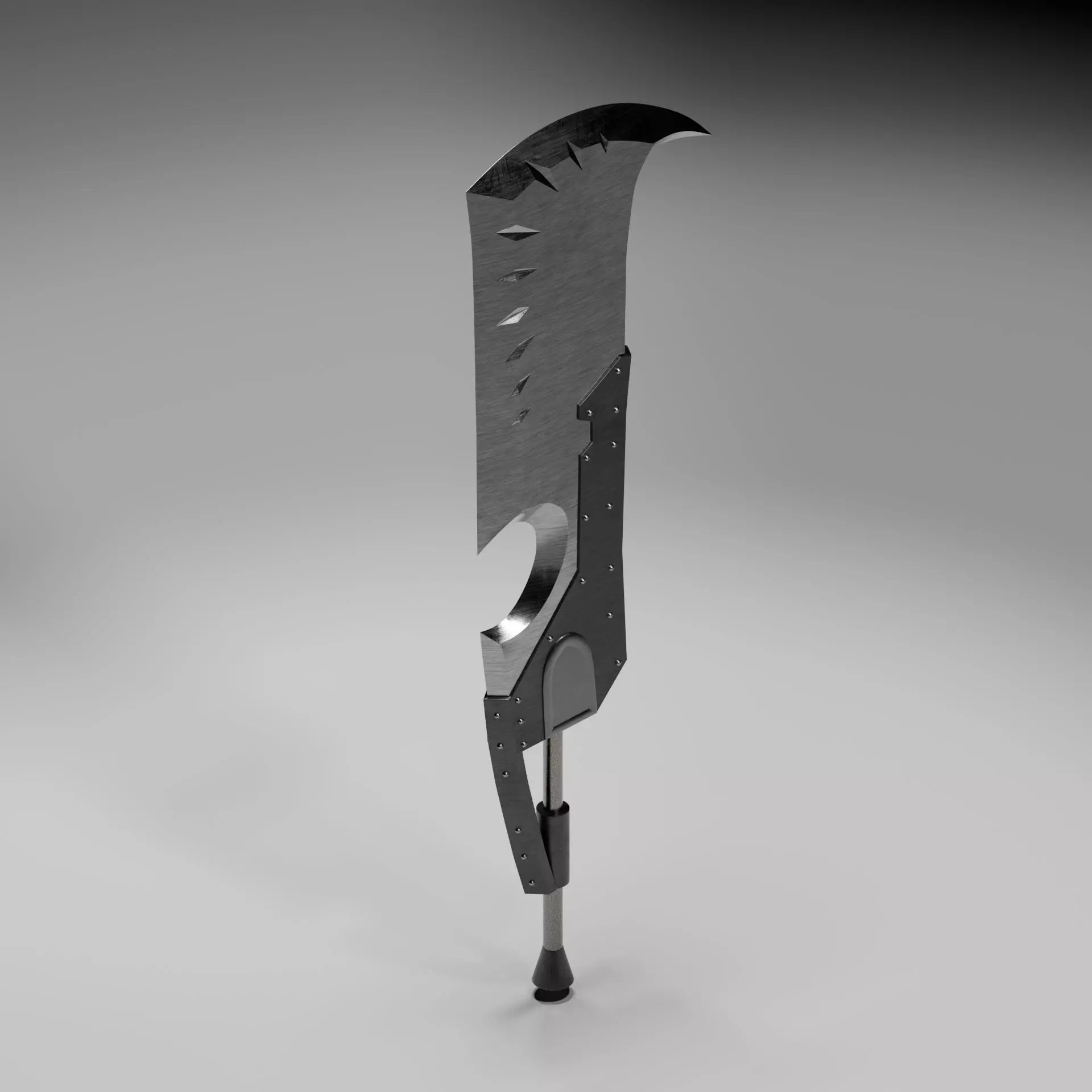 Espada Munster Hunter Low-poly 3D model_0