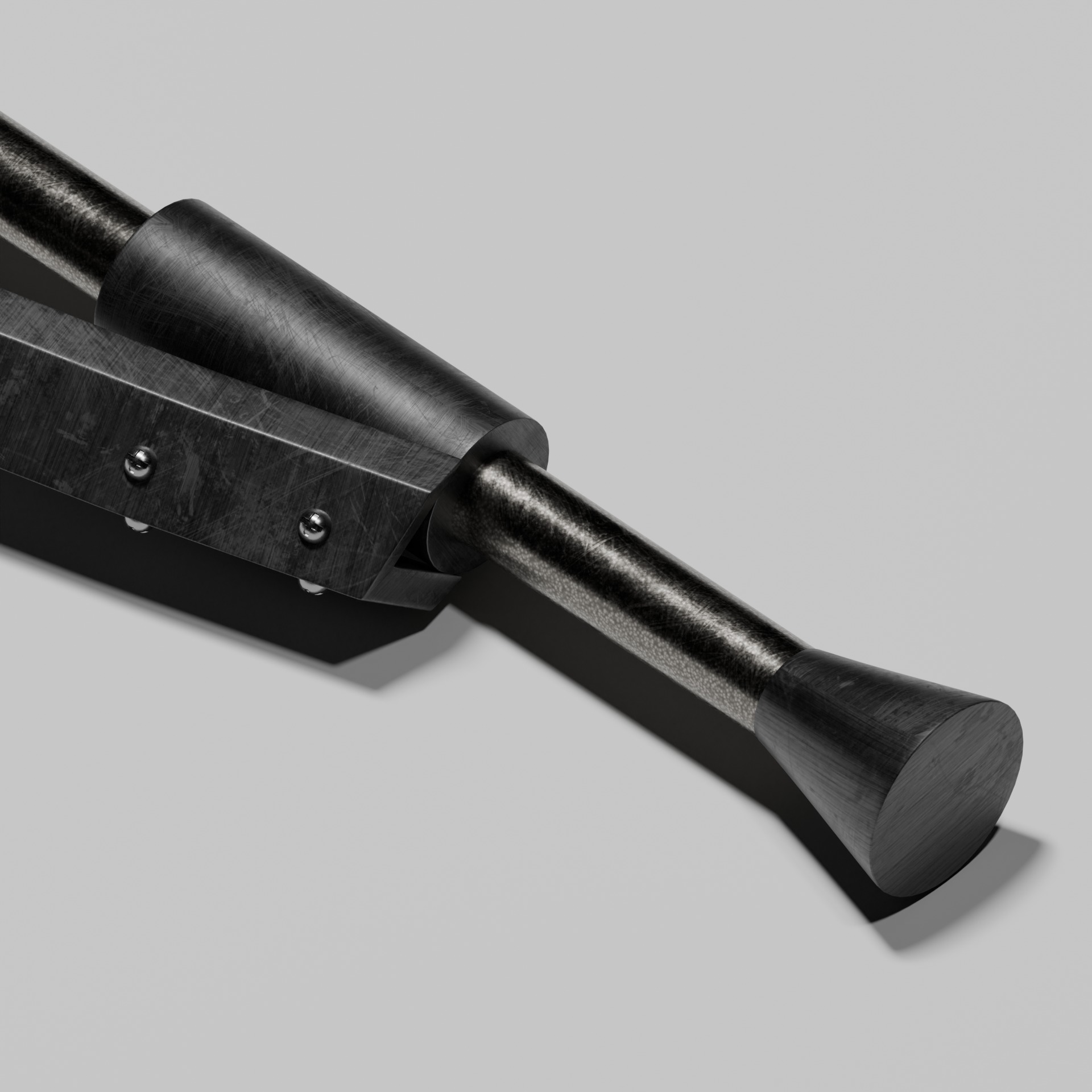 Espada Munster Hunter Low-poly 3D model_6