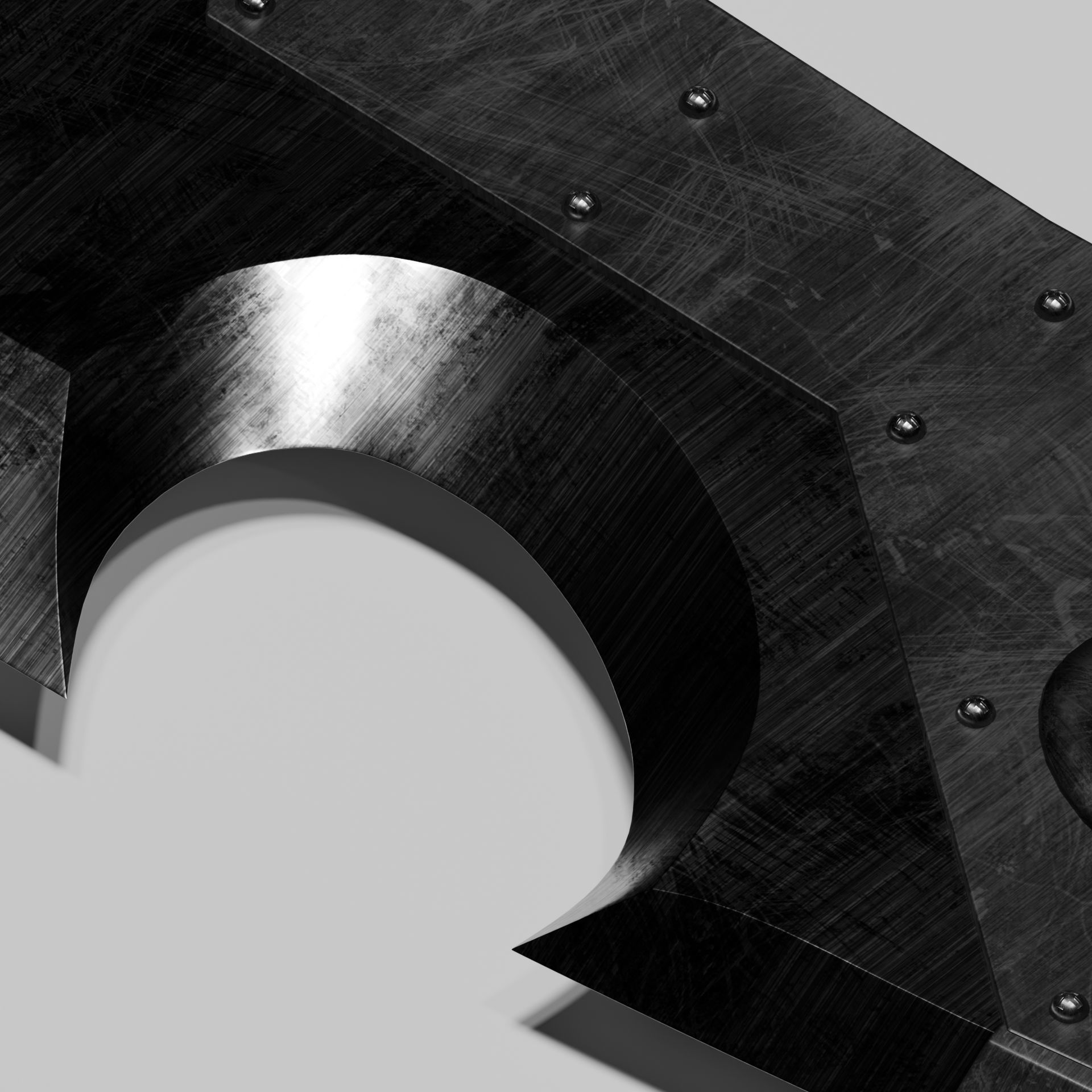 Espada Munster Hunter Low-poly 3D model_5