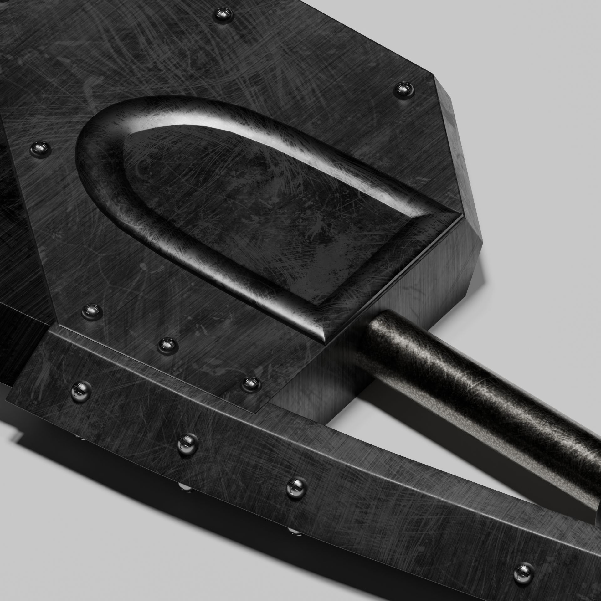 Espada Munster Hunter Low-poly 3D model_4