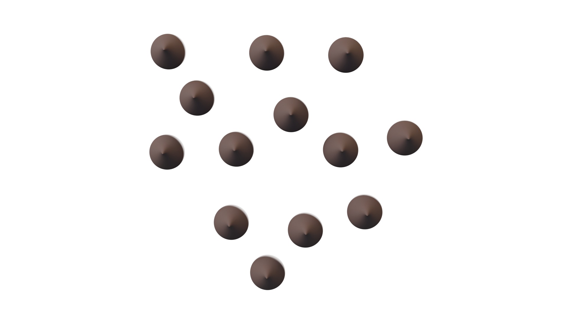 3D Chocochips 1 With Rig 3D model_1