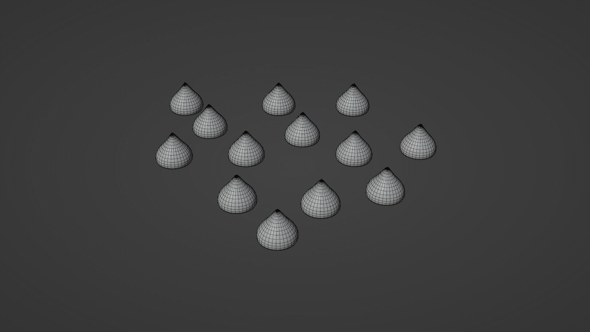 3D Chocochips 1 With Rig 3D model_11