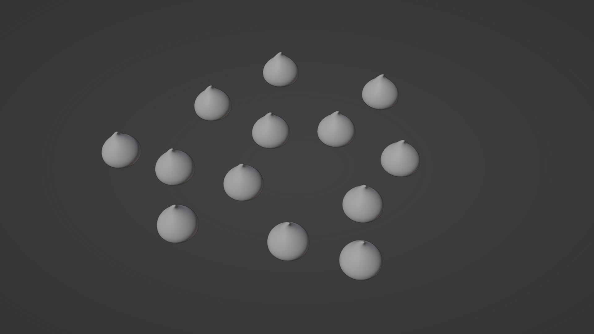 3D Chocochips 1 With Rig 3D model_9