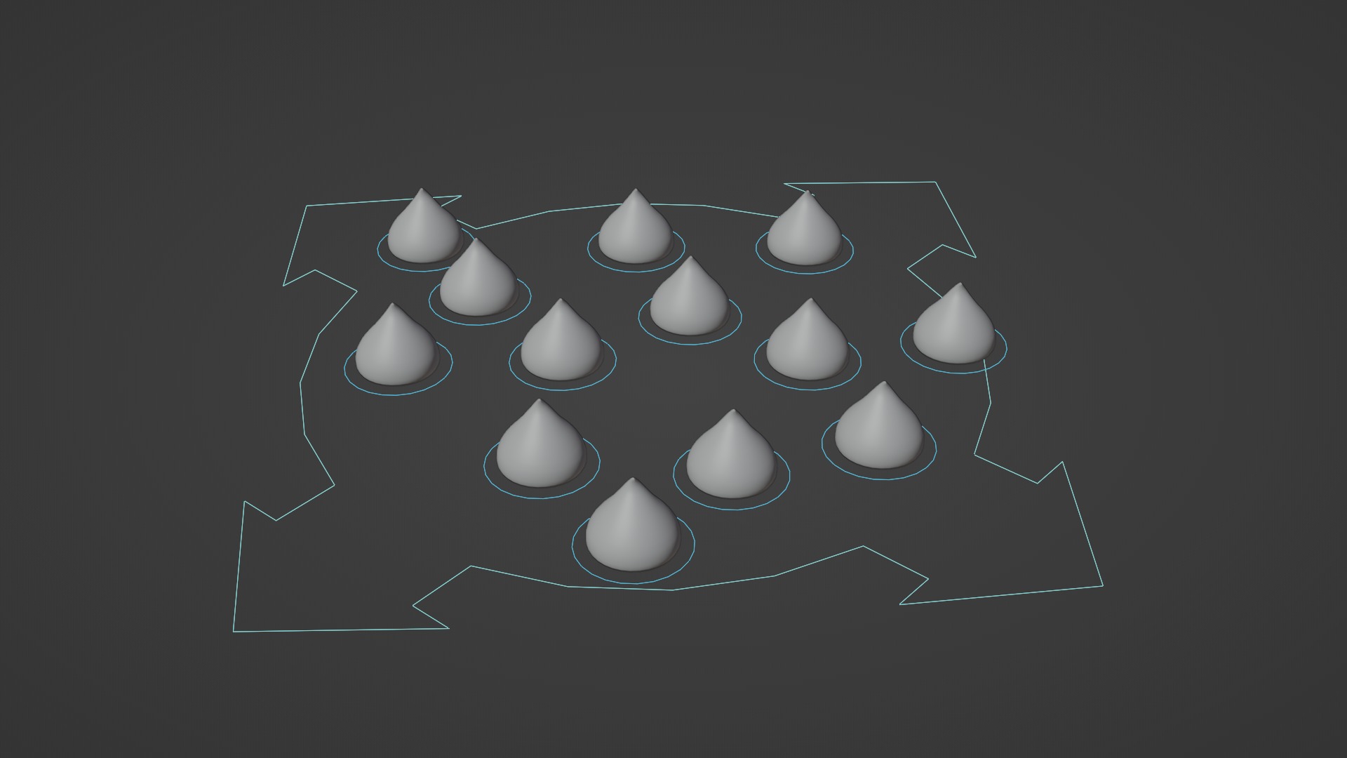 3D Chocochips 1 With Rig 3D model_5