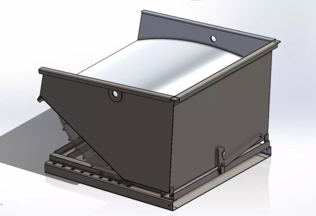 Self-Dumping Hopper 3D model