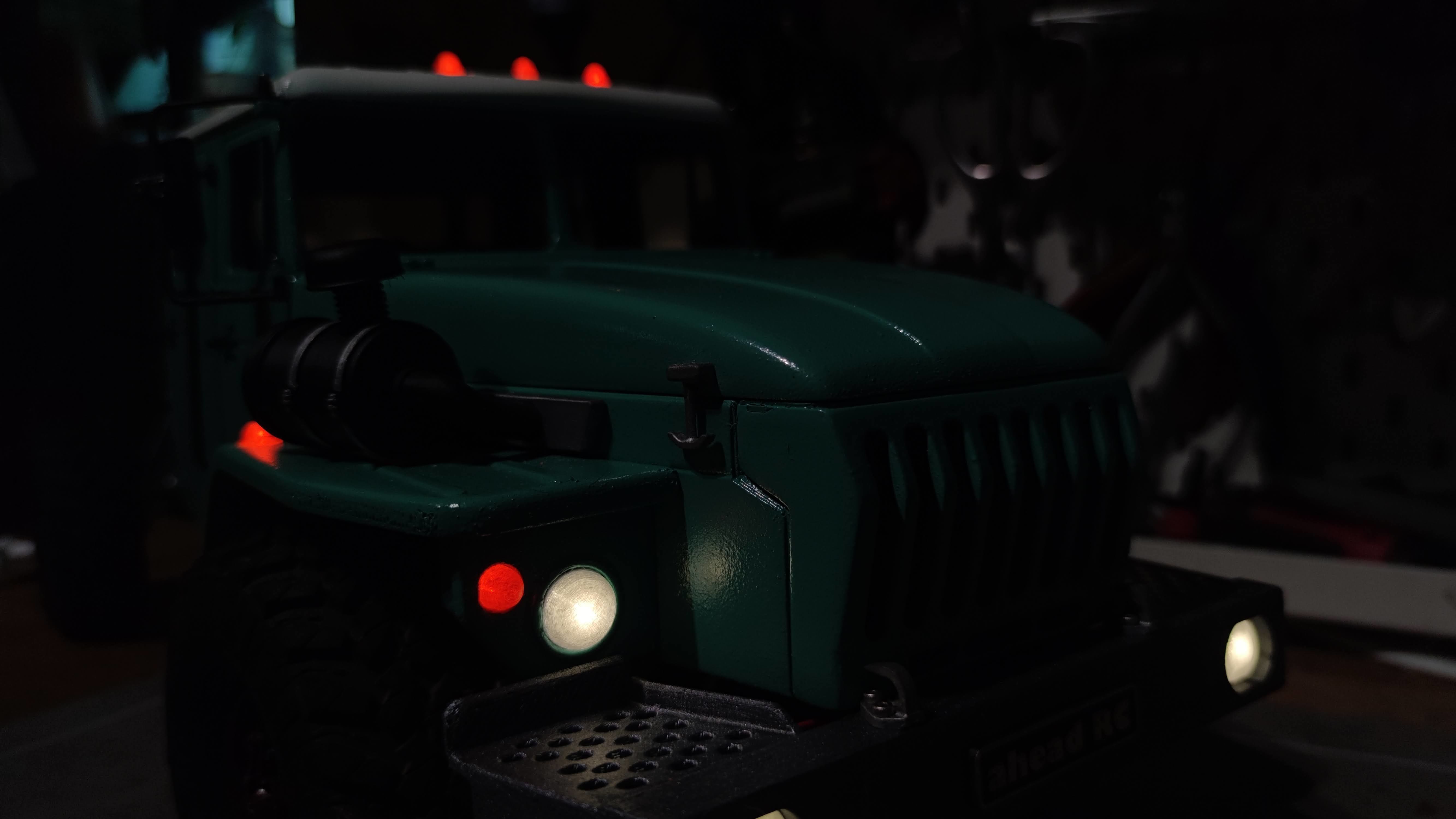 Crawler 4320 dual cab - 1-10 RC Body 3D print model_23