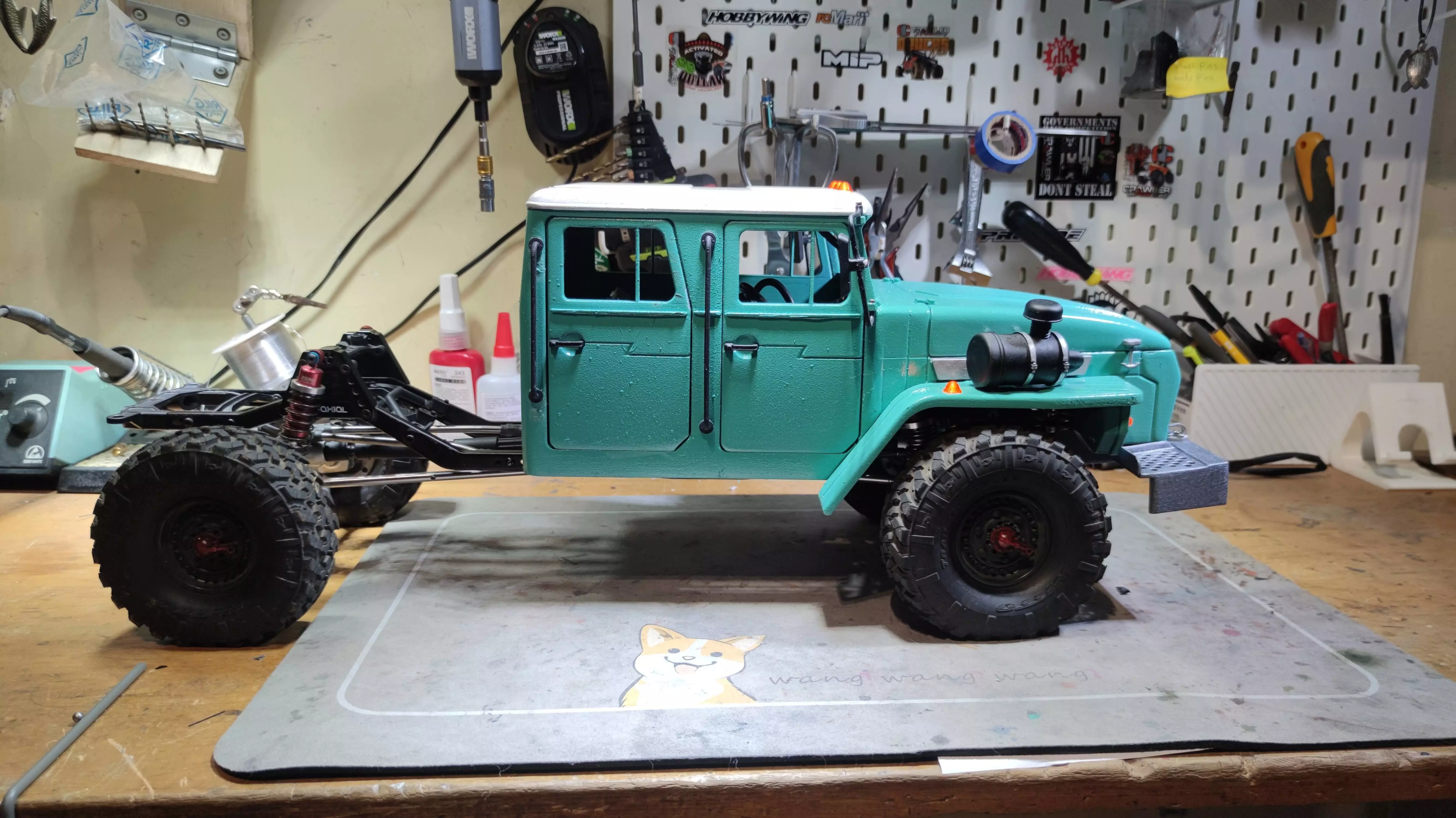 Crawler 4320 dual cab - 1-10 RC Body 3D print model_0