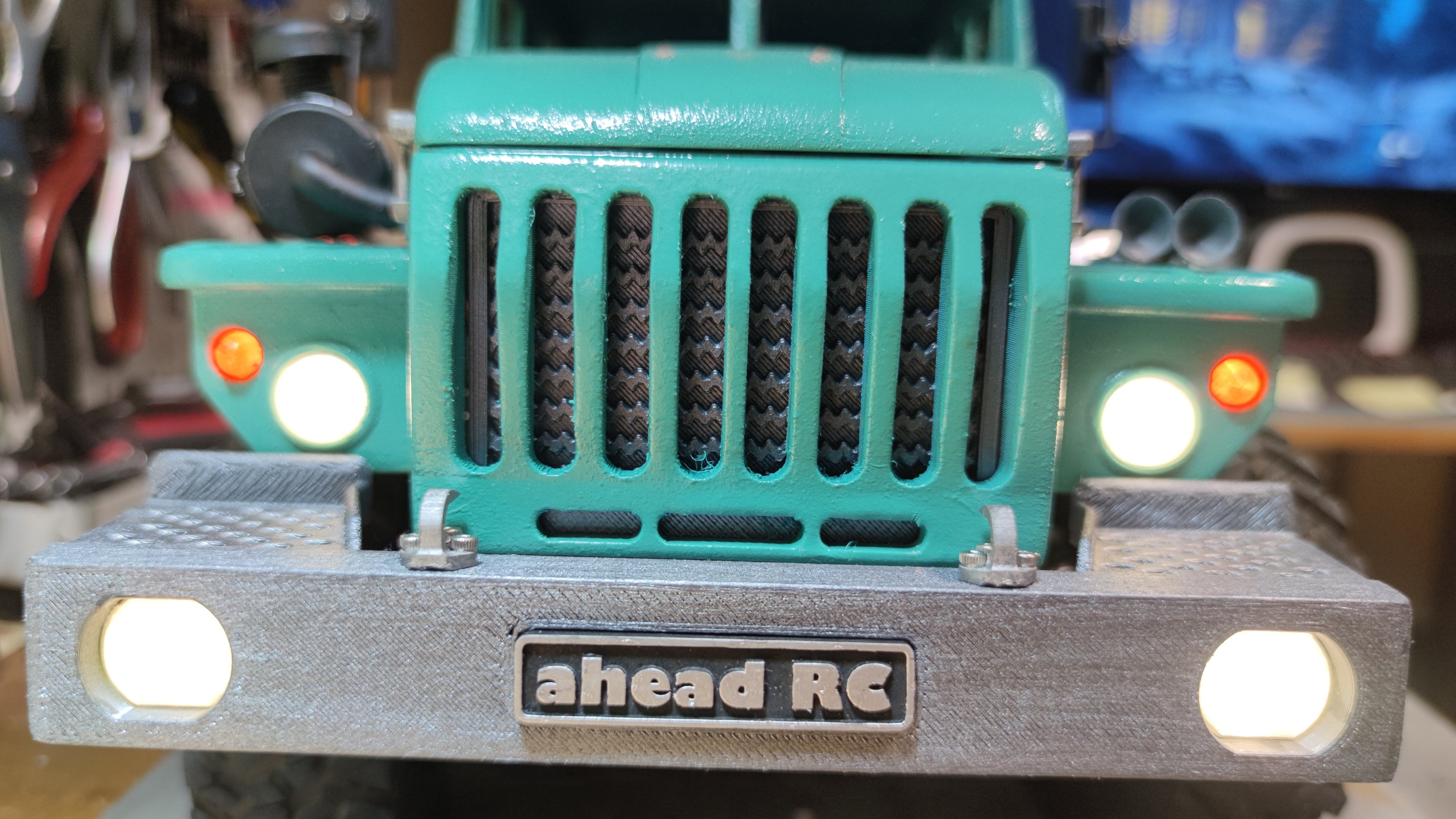 Crawler 4320 dual cab - 1-10 RC Body 3D print model_12