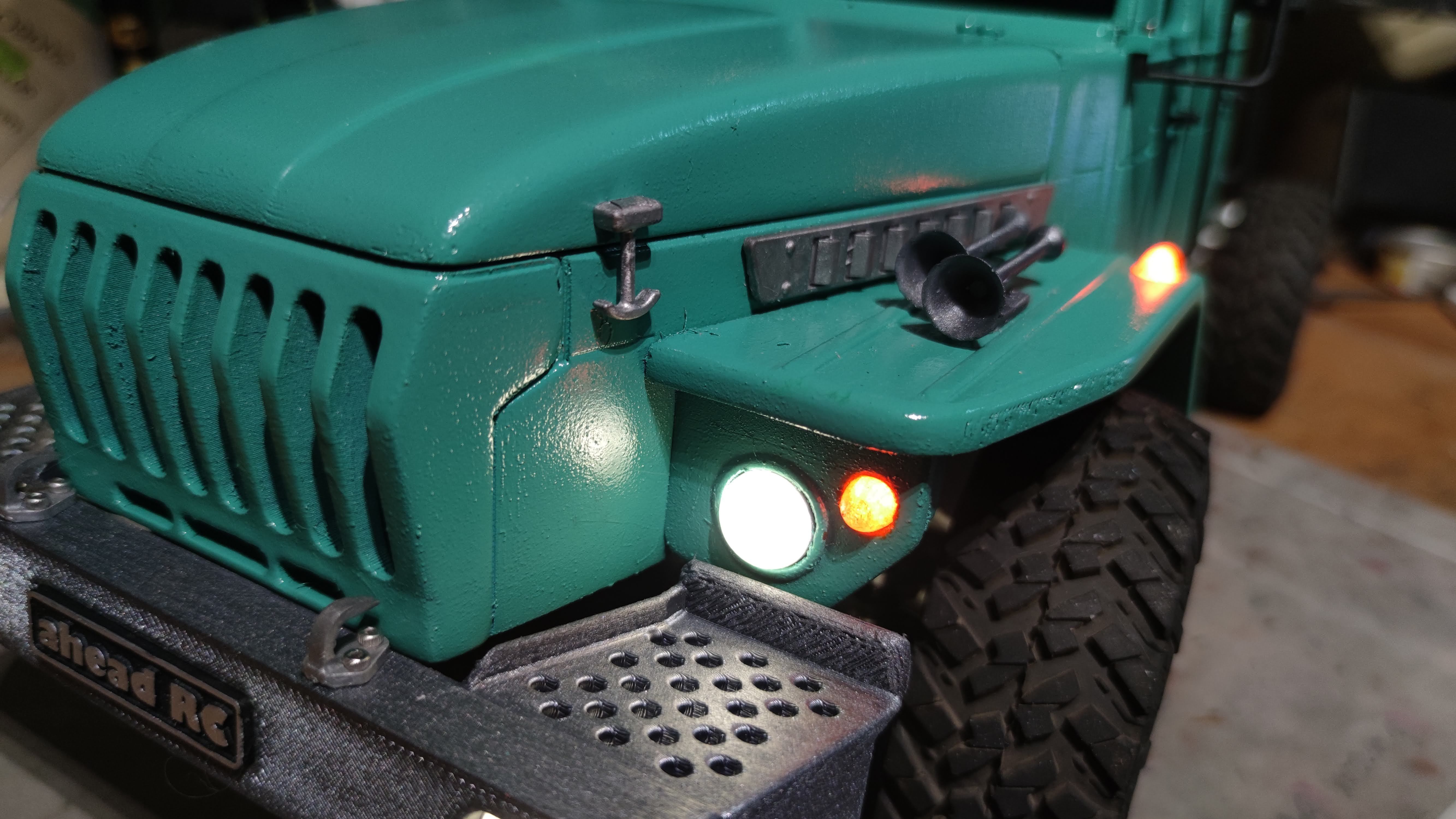 Crawler 4320 dual cab - 1-10 RC Body 3D print model_14