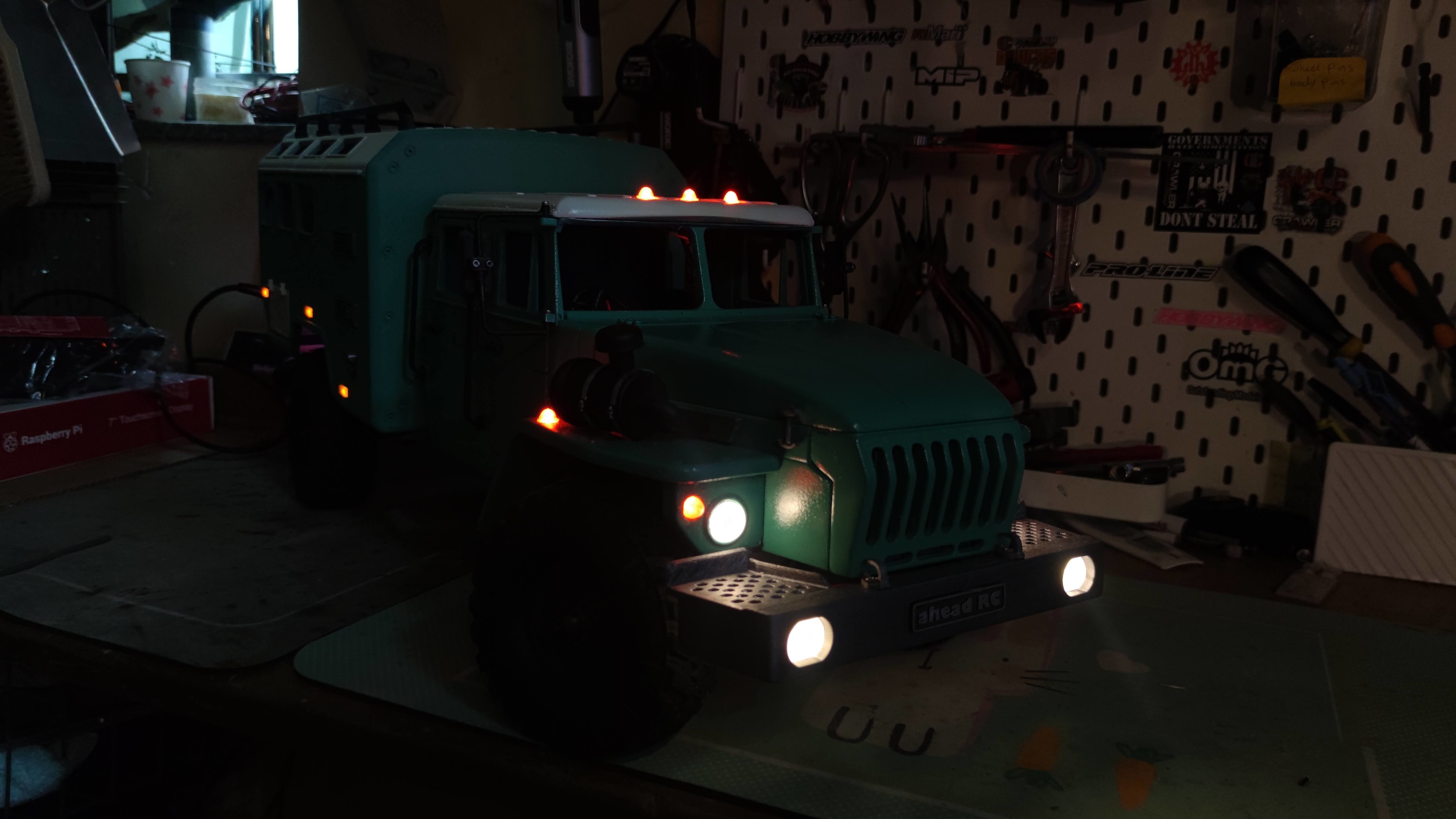 Crawler 4320 dual cab - 1-10 RC Body 3D print model_24