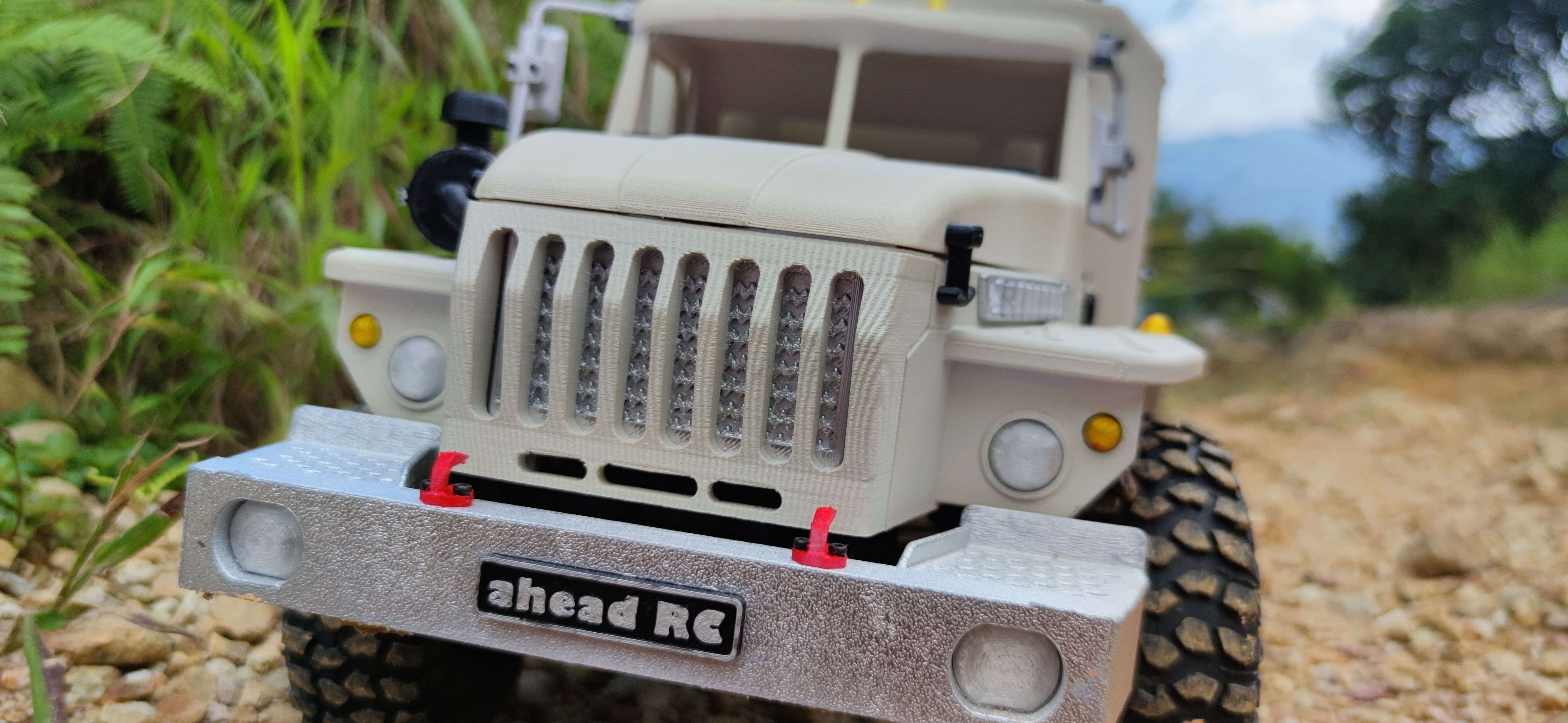 Crawler 4320 V2 Single Cab - 1-10 RC body 3D print model_13