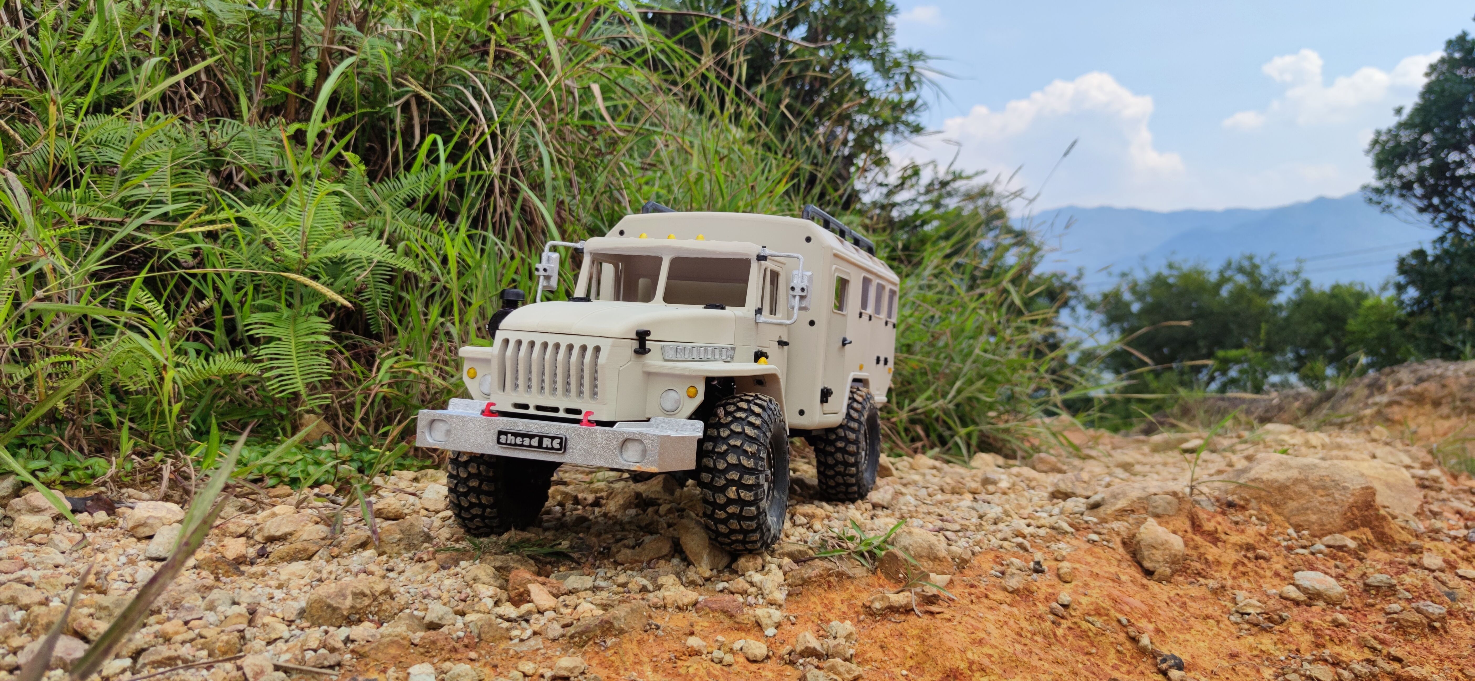 Crawler 4320 V2 Single Cab - 1-10 RC body 3D print model_14