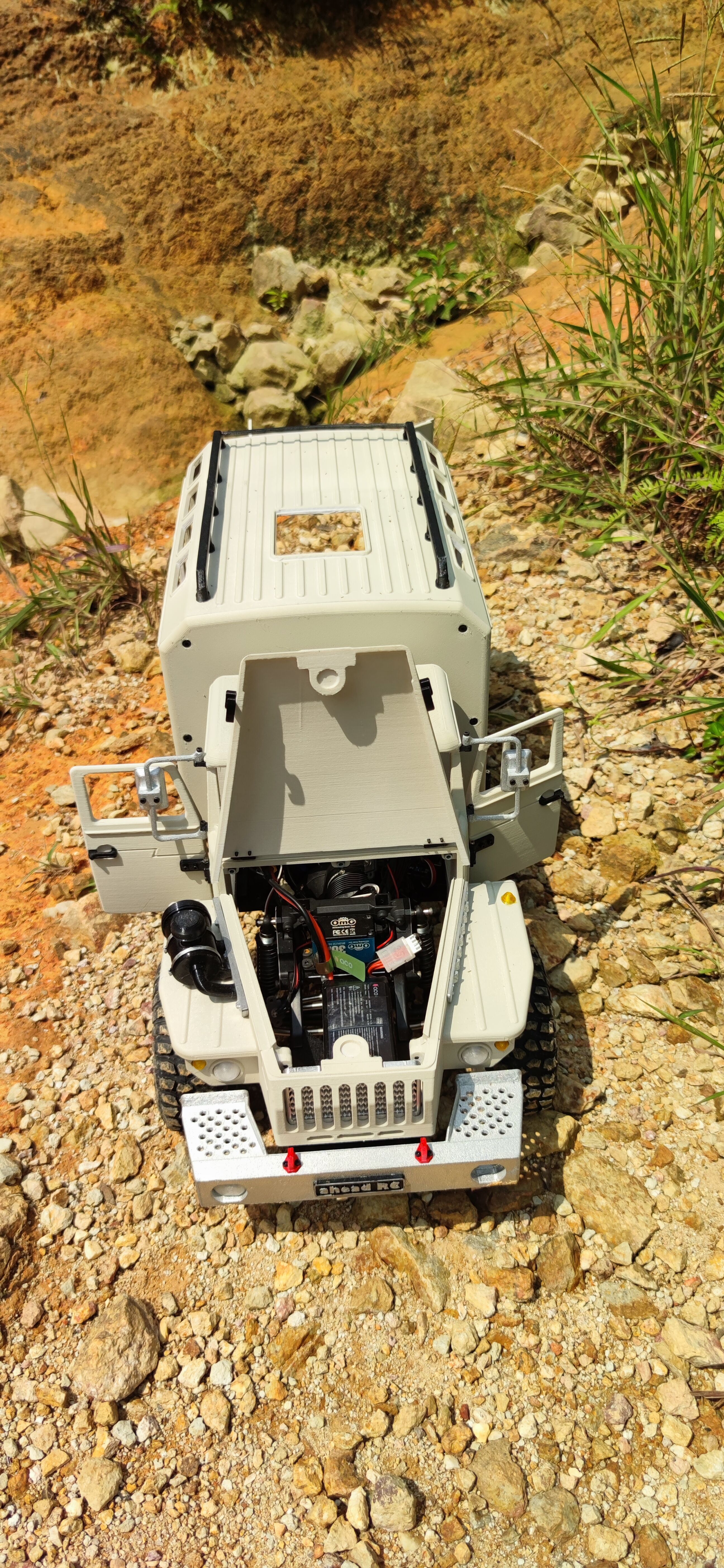 Crawler 4320 V2 Single Cab - 1-10 RC body 3D print model_4