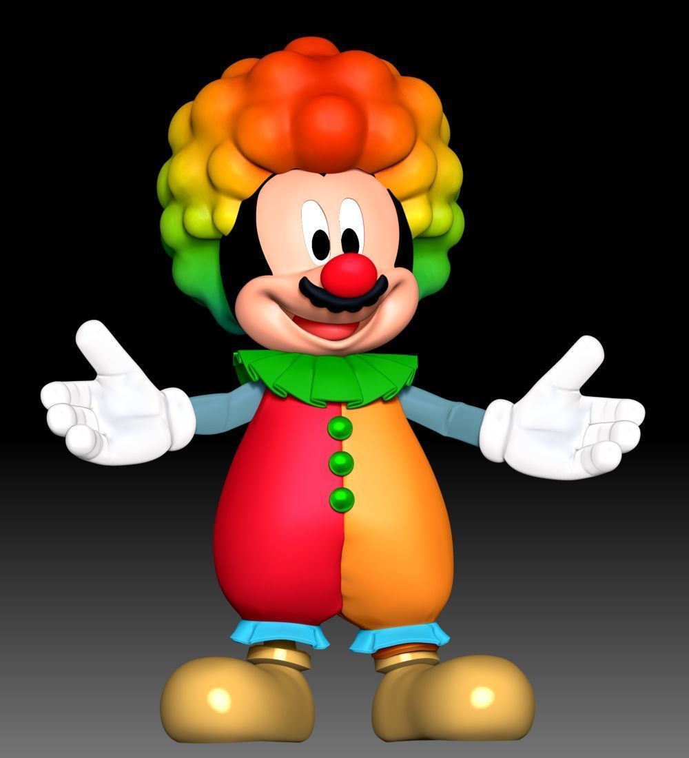 Mickey Mouse 3D print model_2