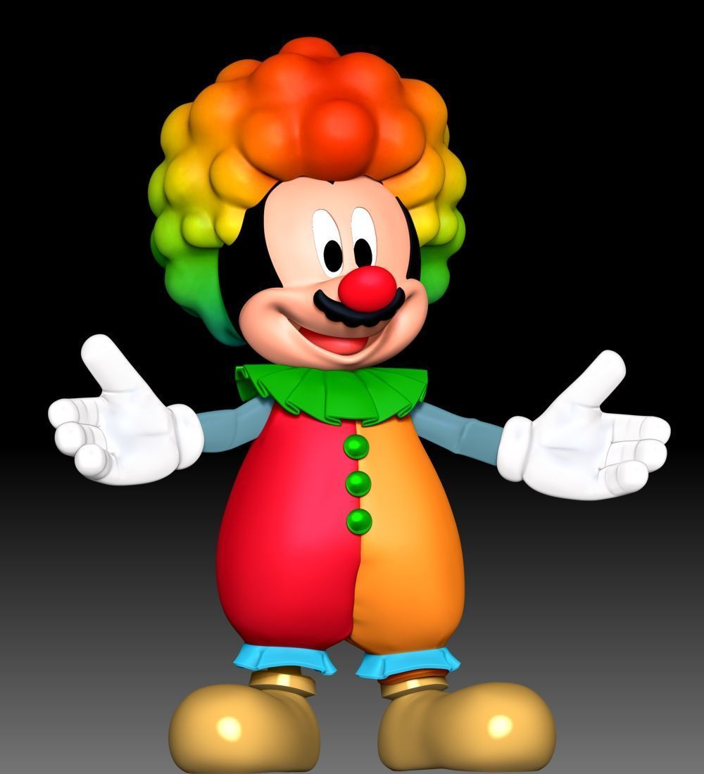 Mickey Mouse 3D print model_9