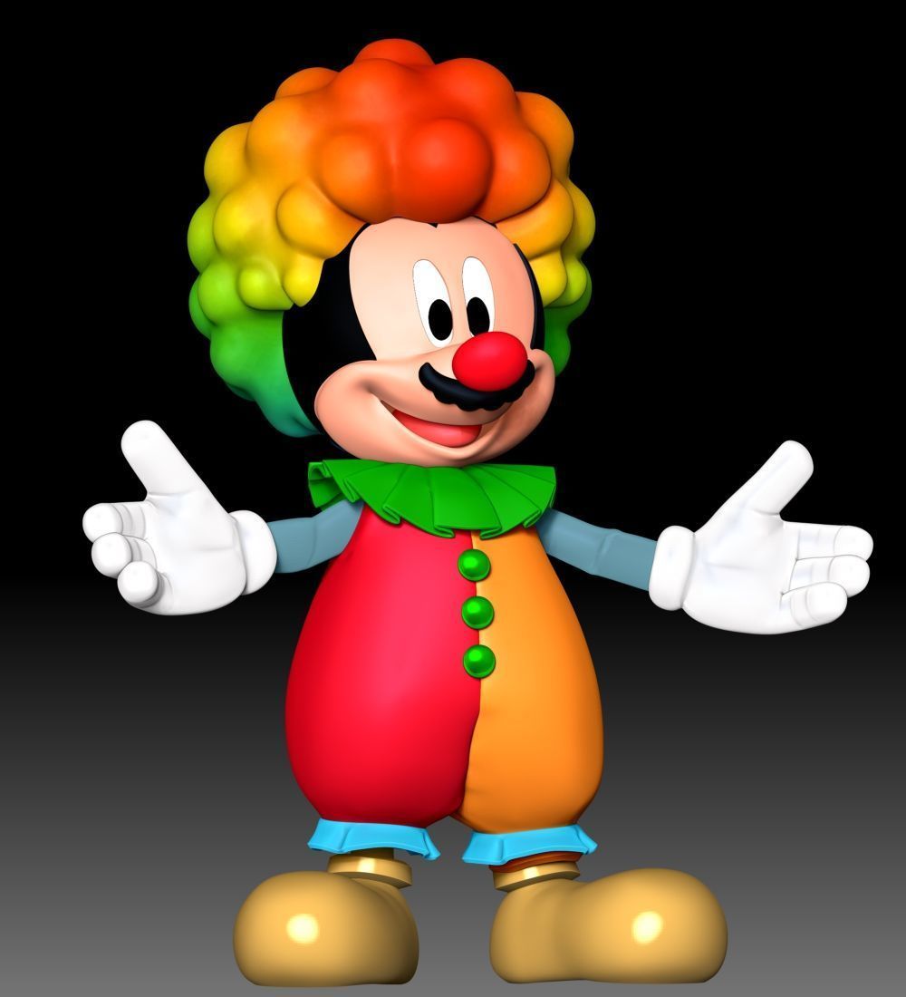 Mickey Mouse 3D print model_7