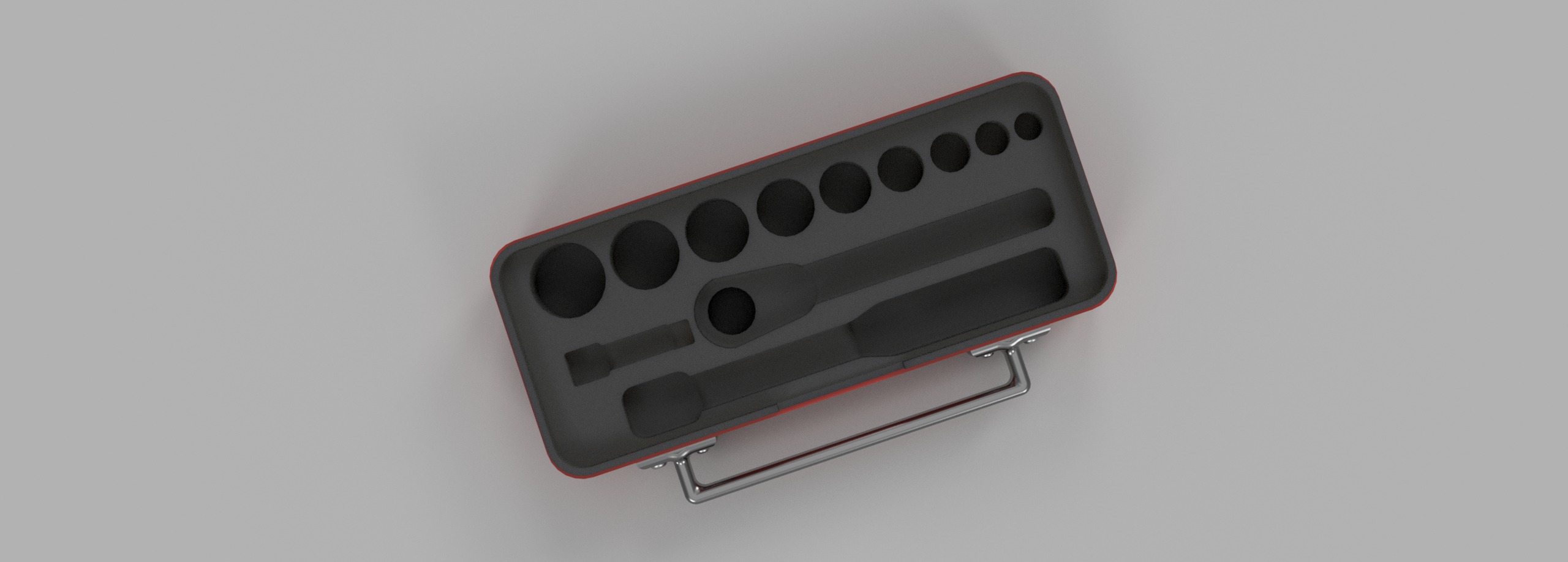 Socket wrench set 1-10 RC accessory 3D print model_16