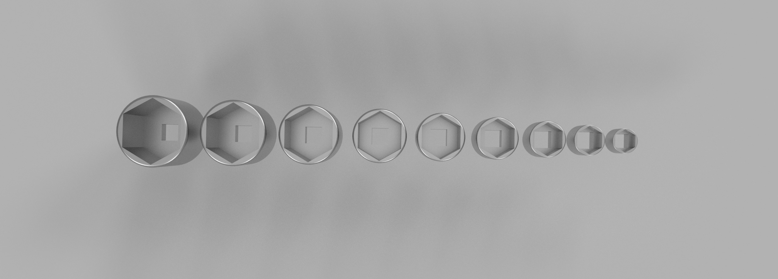 Socket wrench set 1-10 RC accessory 3D print model_4
