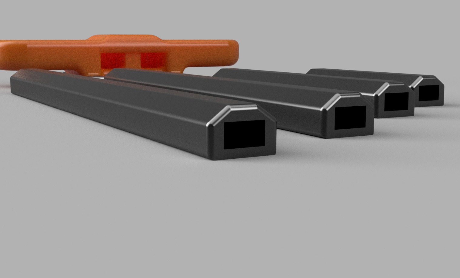 Roof beacon 1-10 RC accessory 3D print model_3