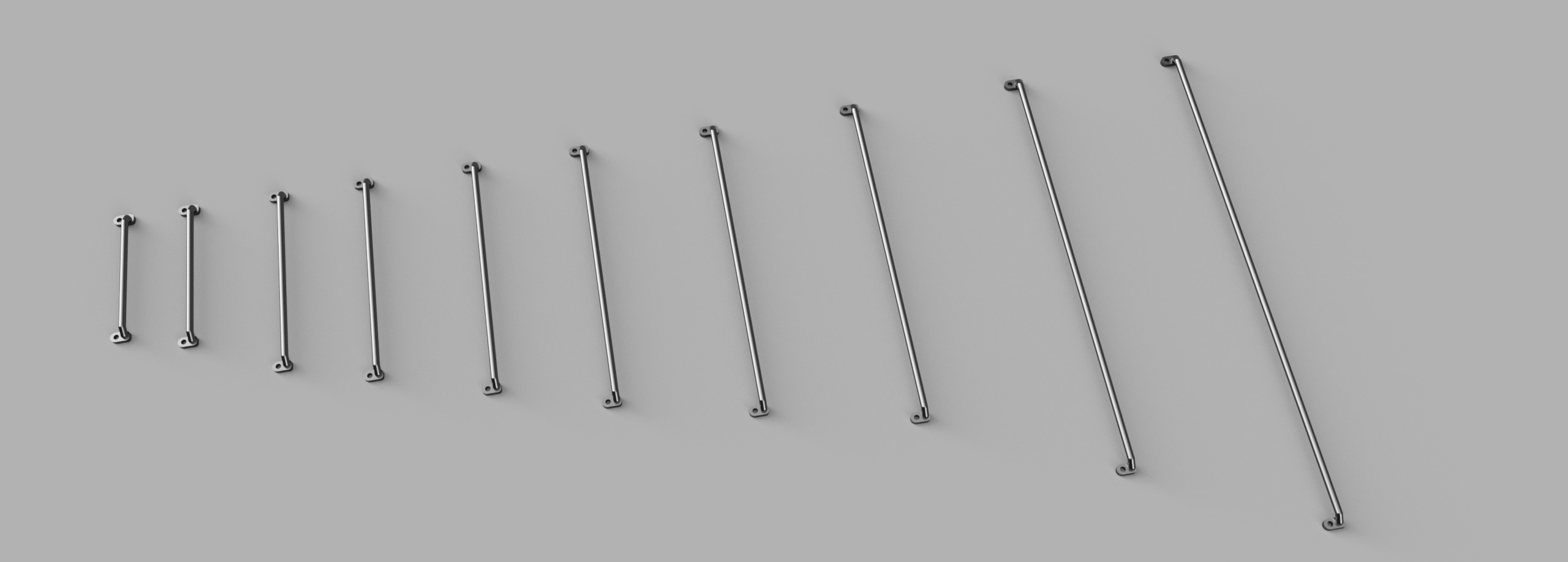 Roof bar 1-10 RC accessory 3D print model_3