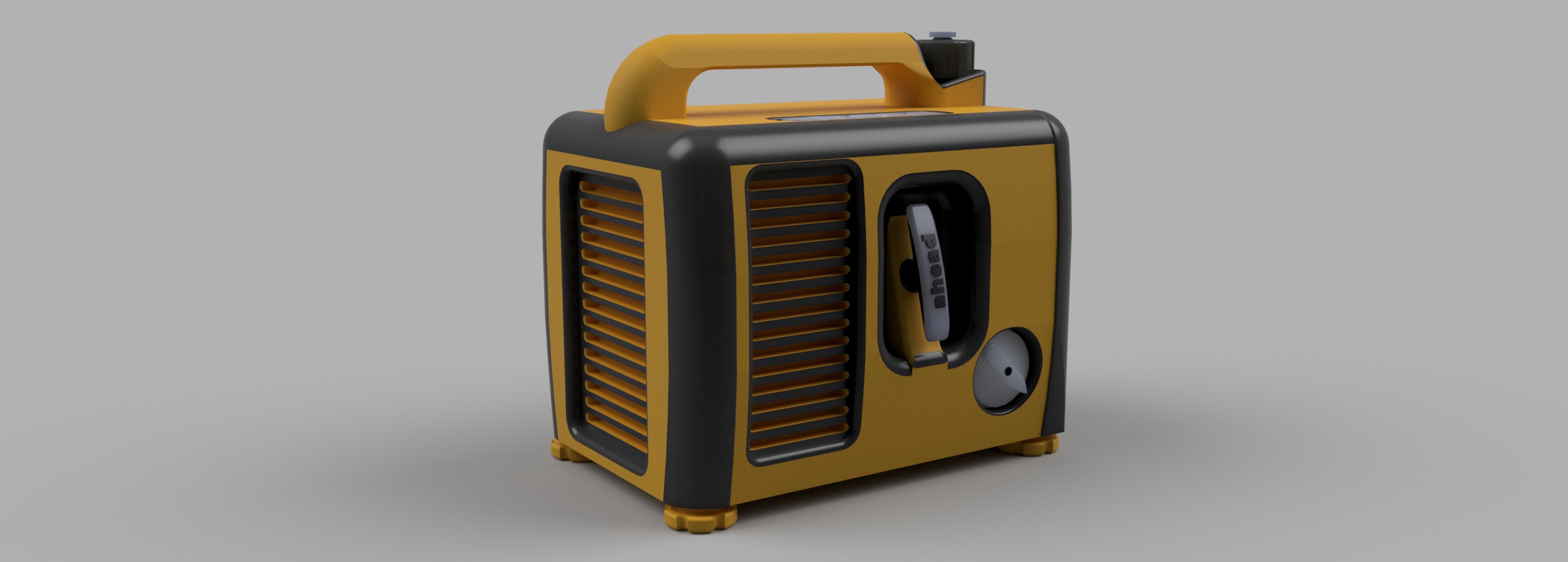 Portable Generator 1-10 RC accessory 3D print model_1