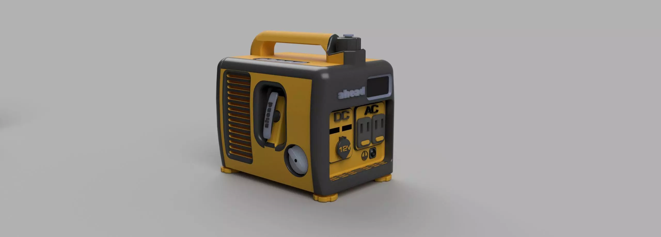 Portable Generator 1-10 RC accessory 3D print model_0
