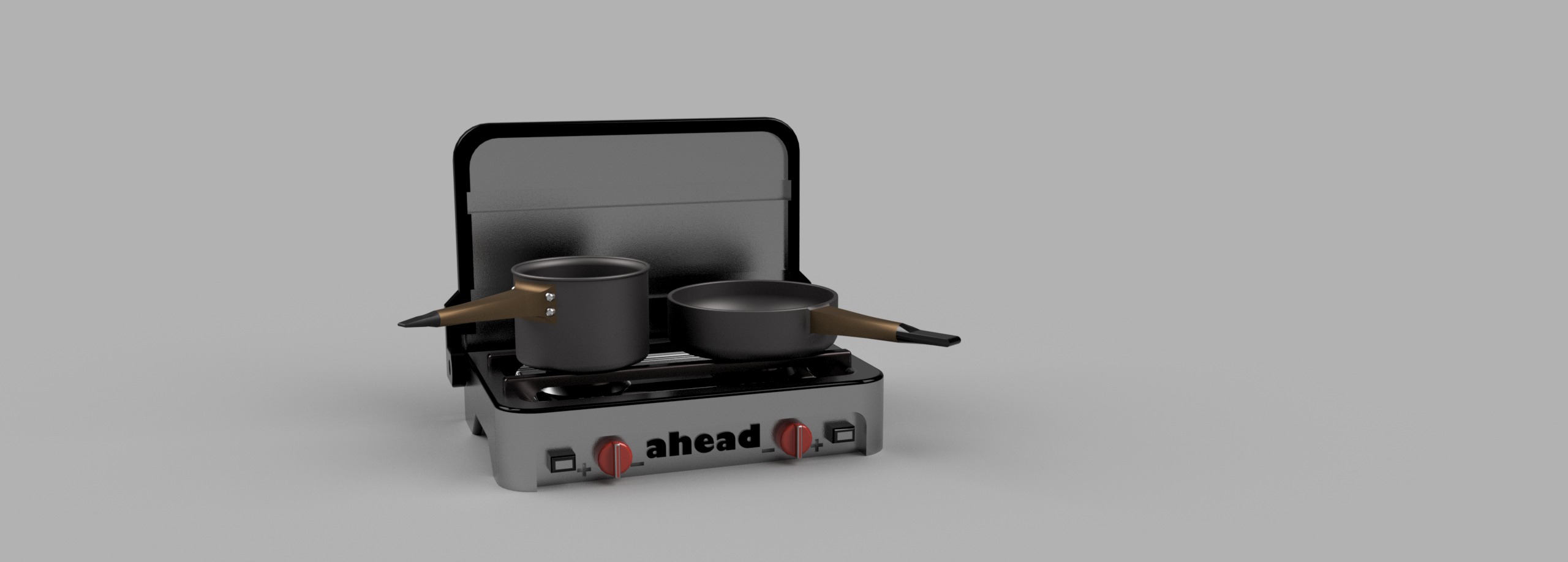 Overland Stove 1-10 RC accessory 3D print model_5