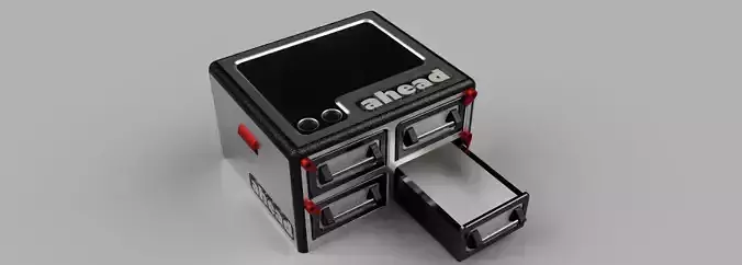 Overland storage drawer 1-10 RC accessory