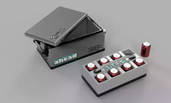 Overland fridge 1-10 RC accessory