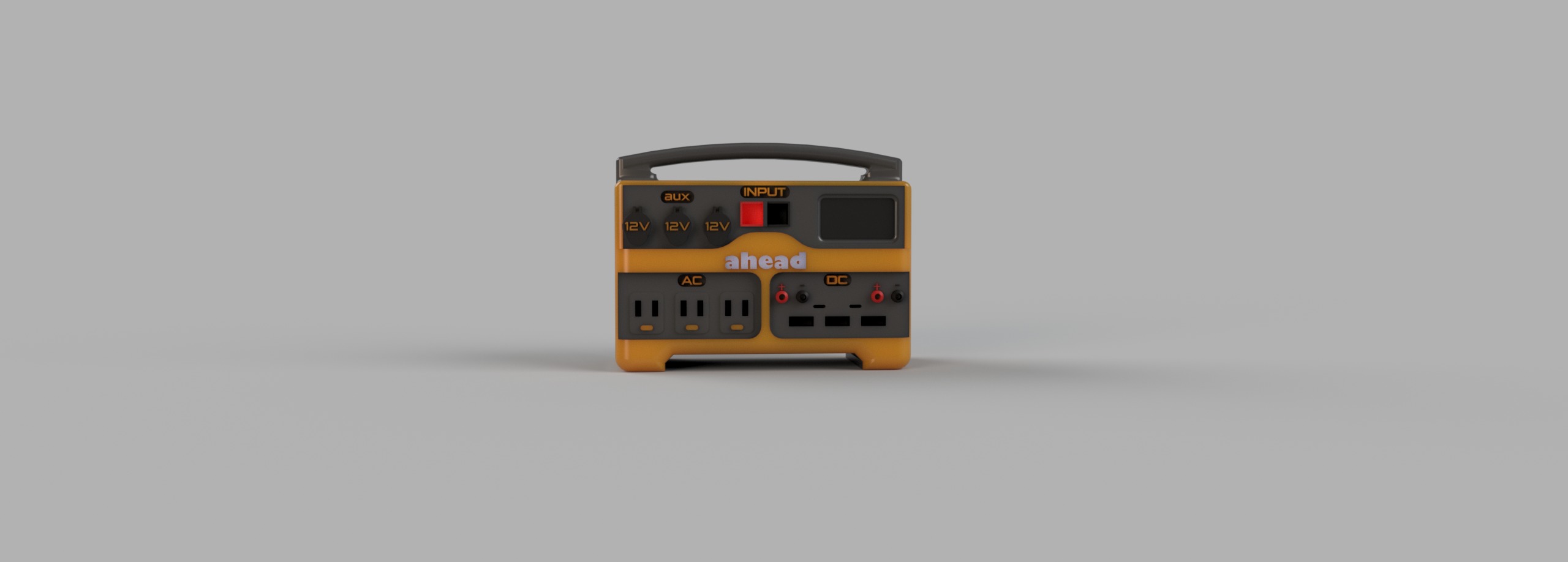 Overland battery box 1-10 RC accessory 3D print model_3