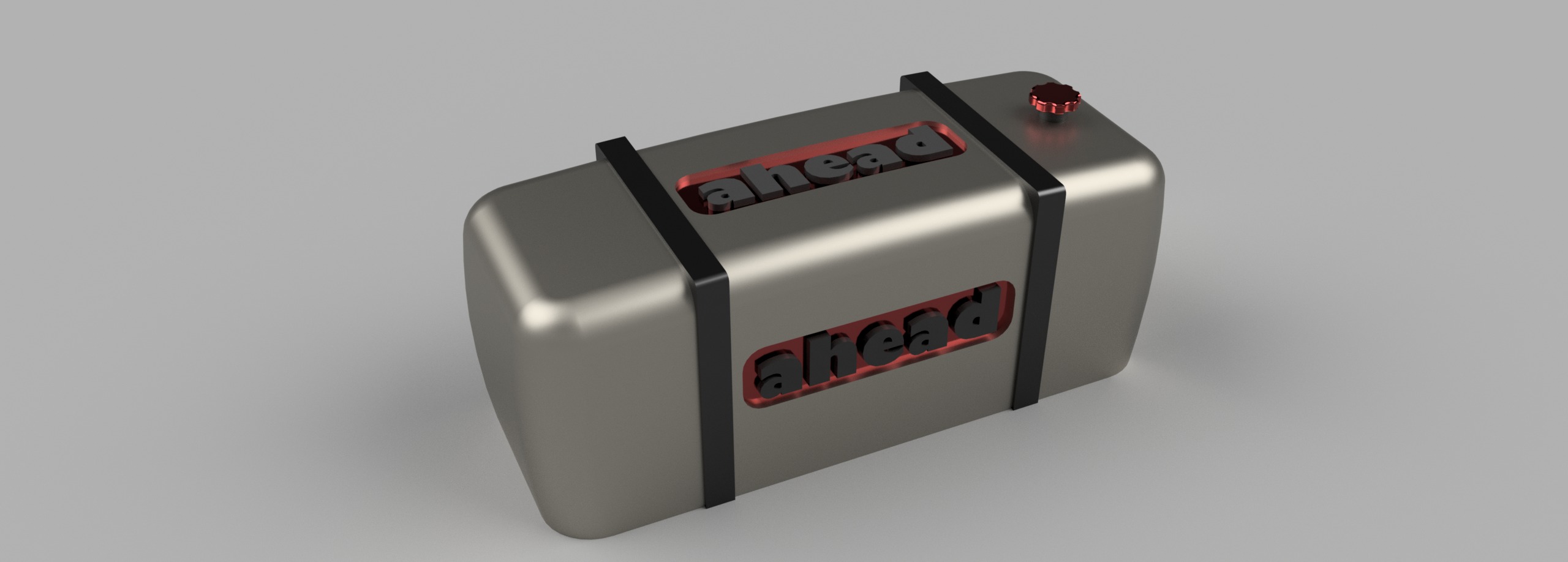 Fuel tank 1-10 RC accessory 3D print model_1