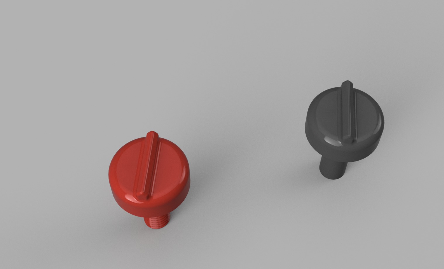 Fuel filler cap 1-10 RC accessory 3D print model_3