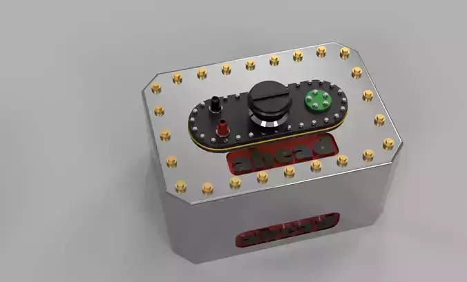 Fuel cell tank 1-10 RC accessory Free 3D print model