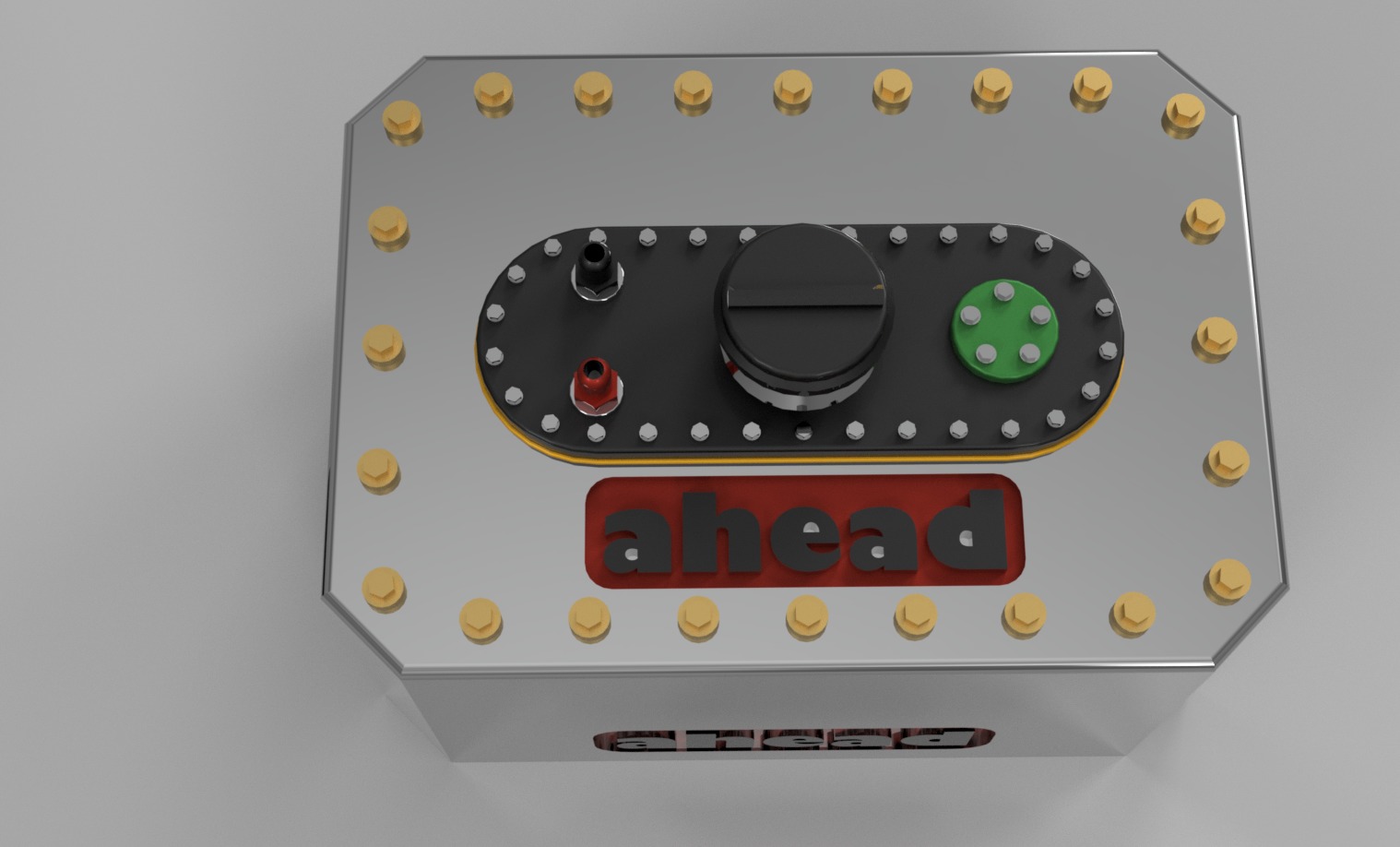 Fuel cell tank 1-10 RC accessory Free 3D print model_2