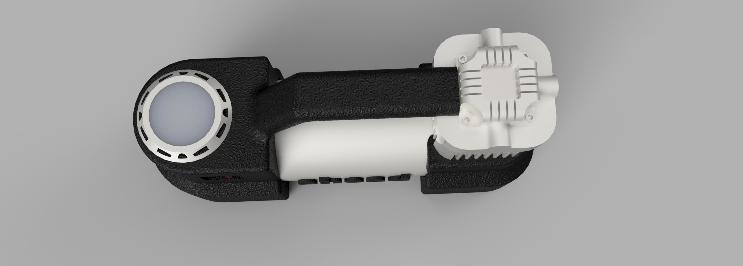 Compact tyre inflator 1-10 RC accessory 3D print model_2