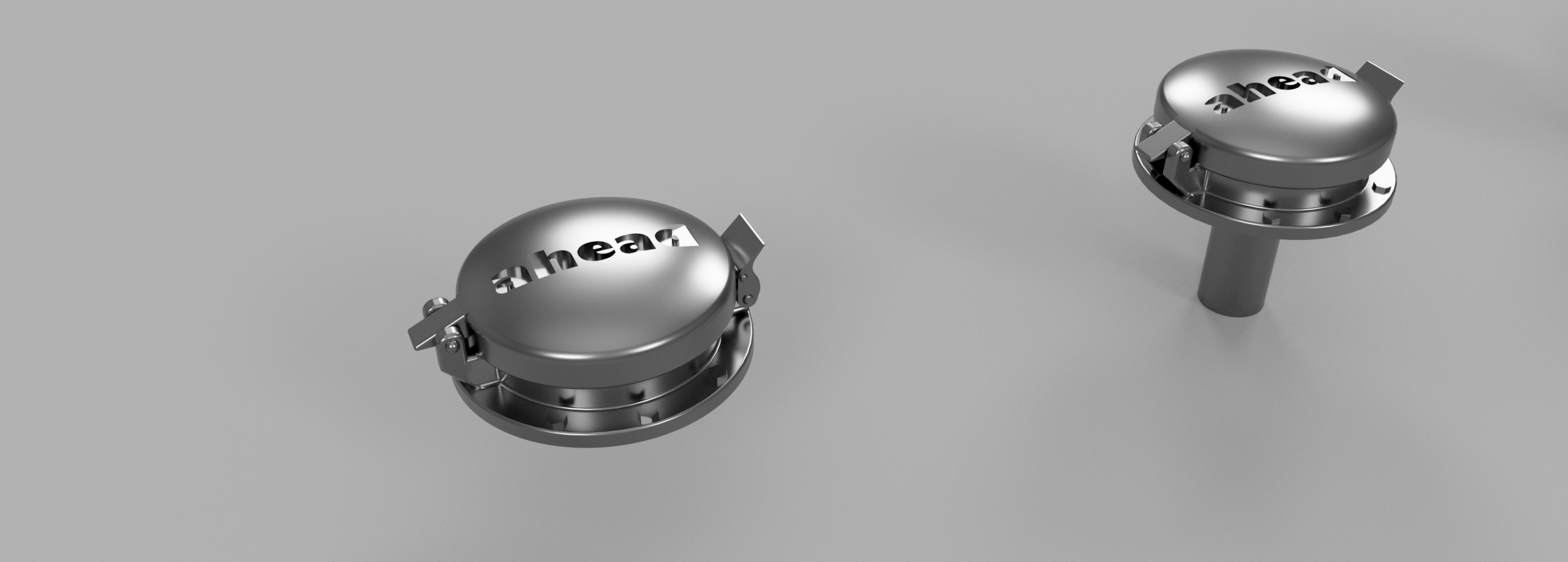 Cobra style filler cap 1-10 RC accessory 3D print model_6