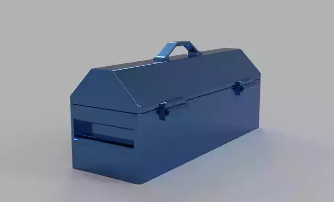 Closed toolbox 1-10 RC accessory 3D print model