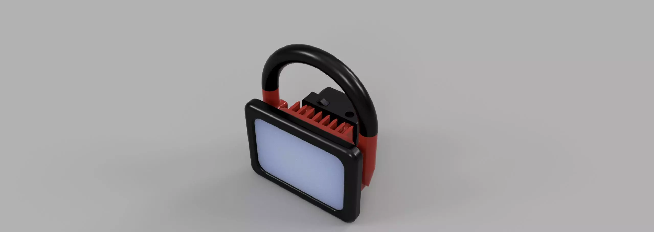 Camp lamp square 1-10 RC accessory Free 3D print model_0