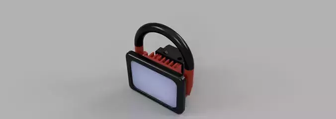 Camp lamp square 1-10 RC accessory Free 3D print model