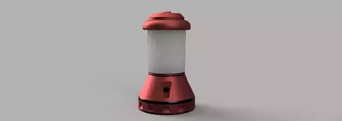 Camp lamp 1-10 RC accessory 3D print model