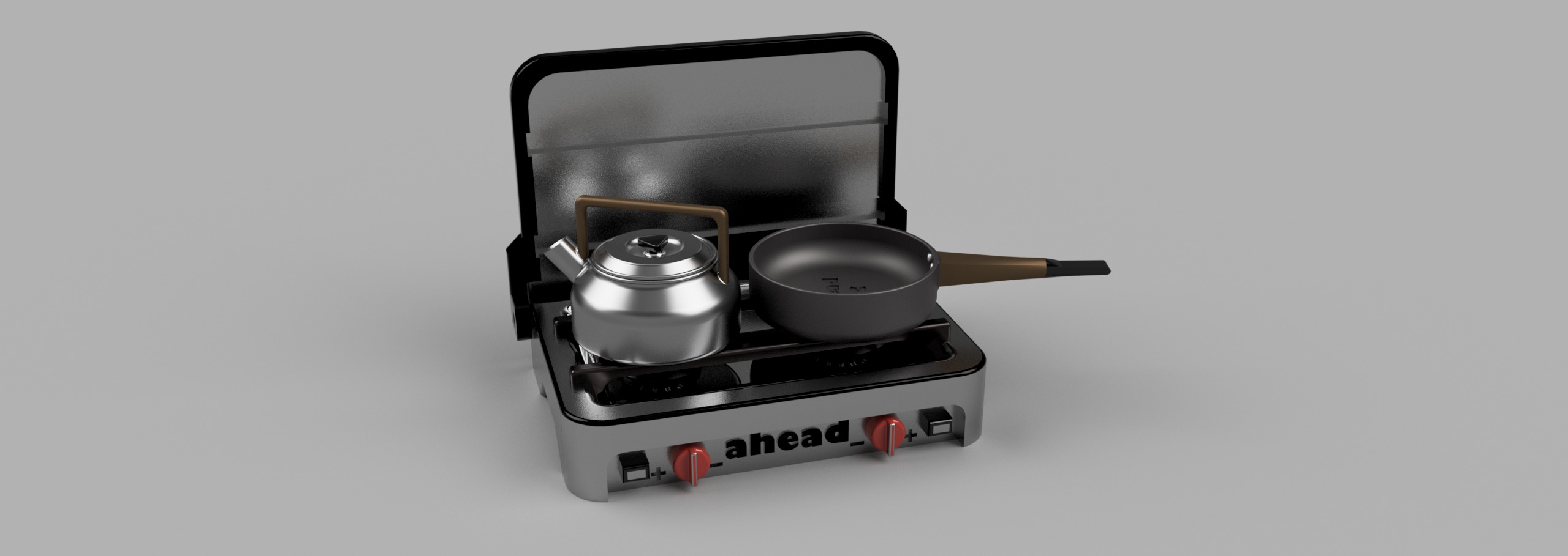 Camp kettle 1-10 RC accessory 3D print model_2