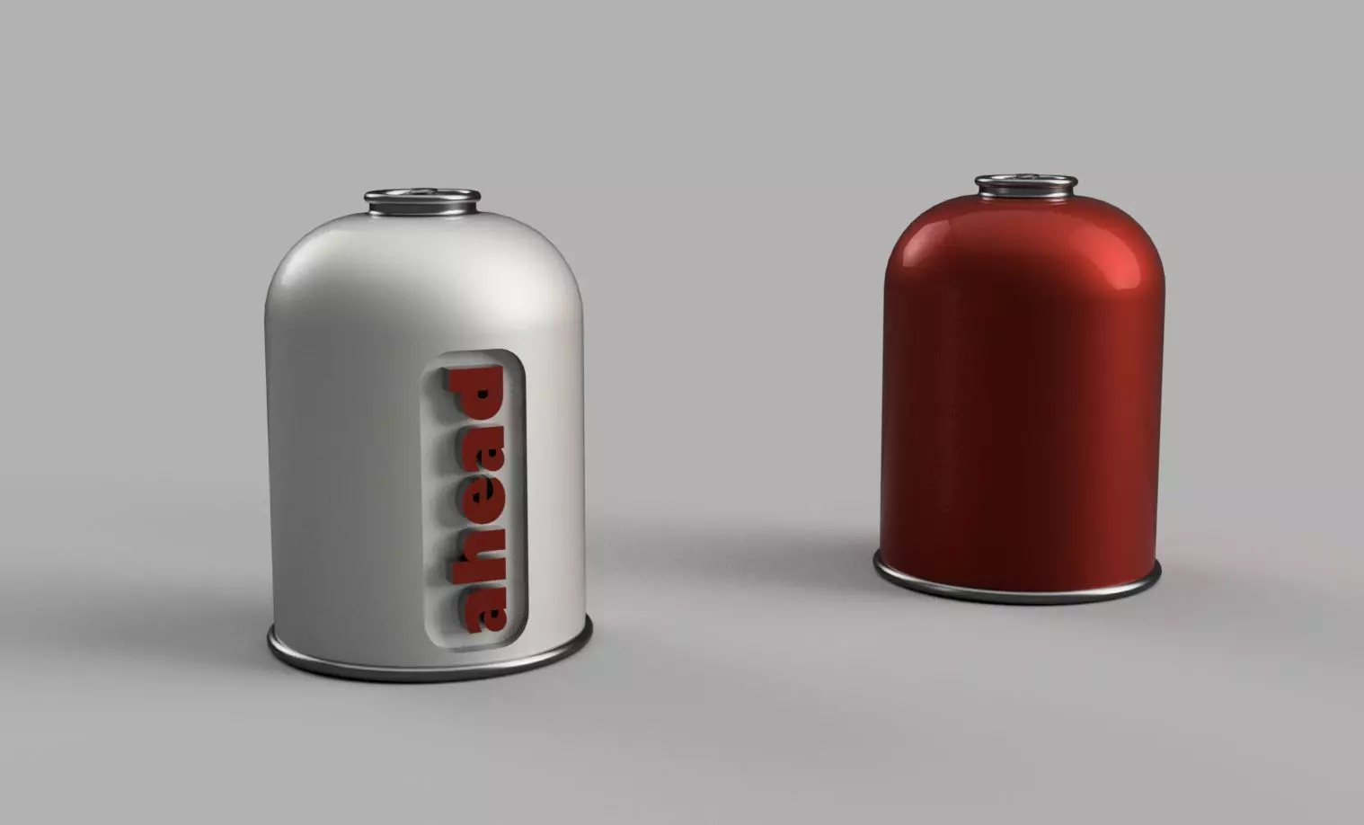 Camp gas bottle 1-10 RC accessory 3D print model_0
